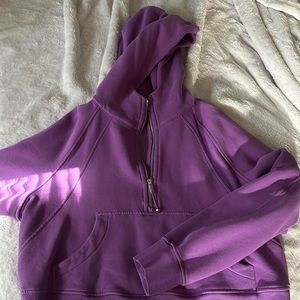 lulu scuba half zip size M/L